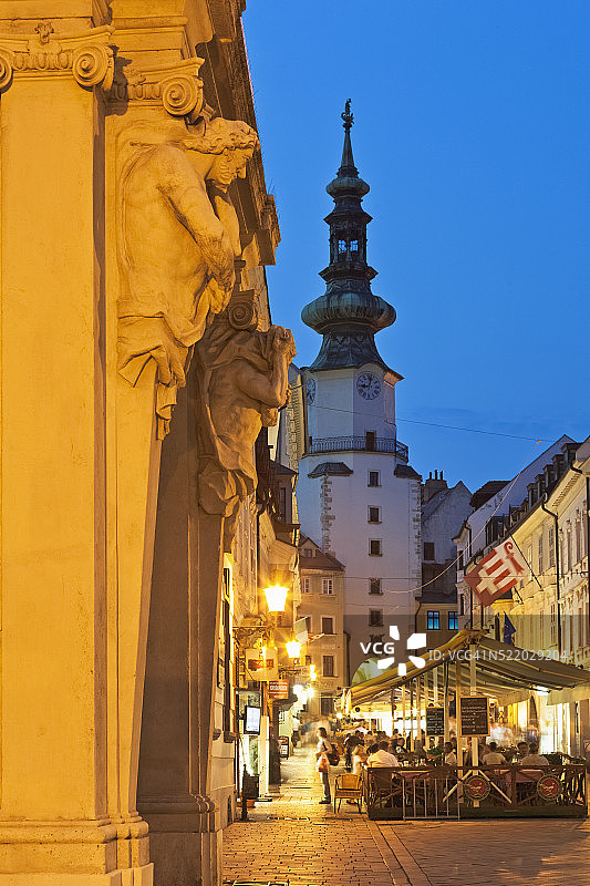 布拉迪斯拉发圣弥额尔门图片素材
