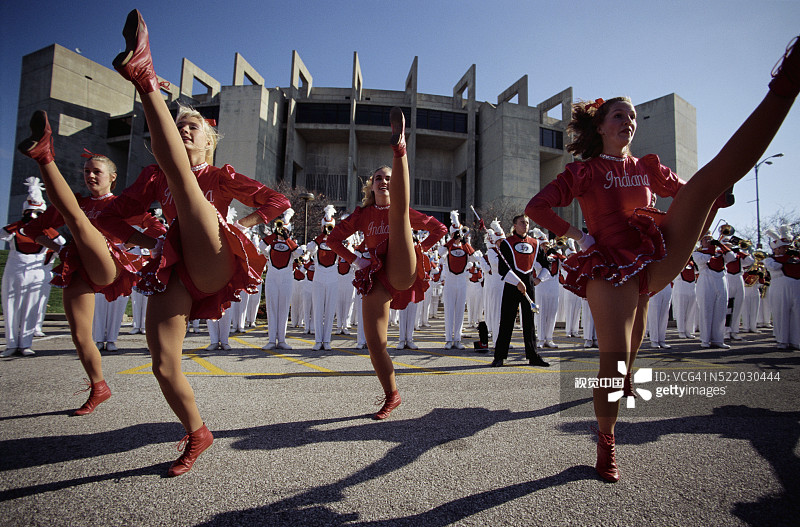 印第安纳大学军乐队图片素材