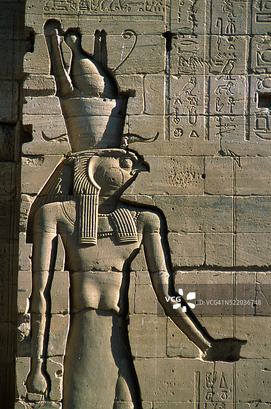 菲莱神庙第二塔门图片素材