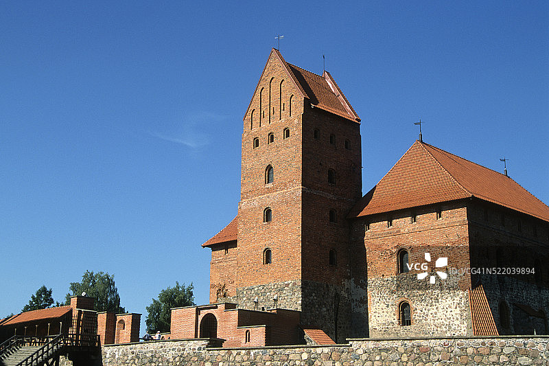 立陶宛特拉凯岛城堡图片素材
