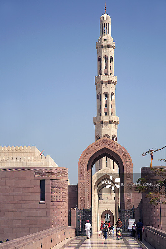 卡布斯苏丹大清真寺图片素材