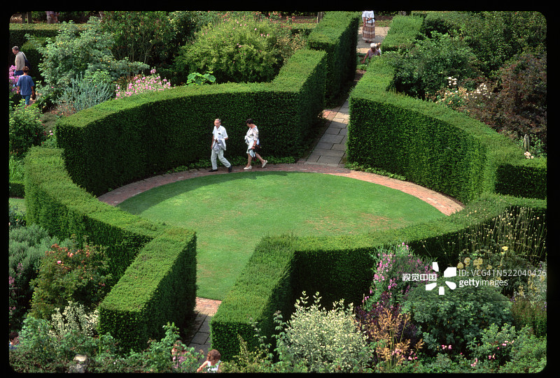 西辛赫斯特城堡花园图片素材