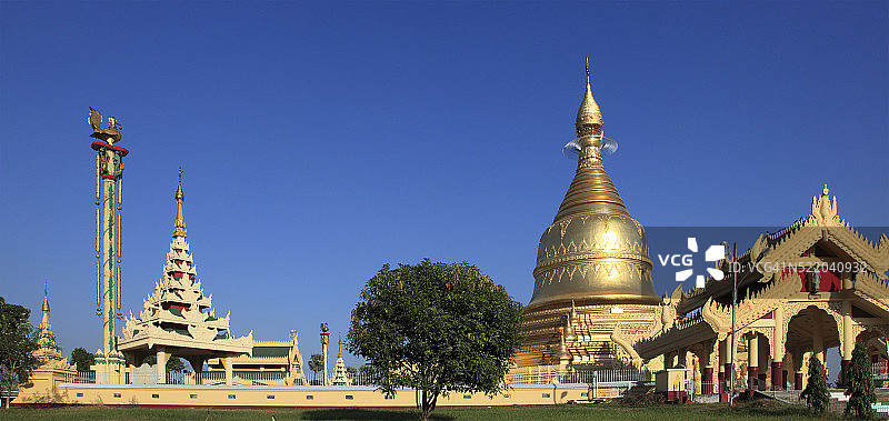 仰光玛哈维扎亚佛塔图片素材