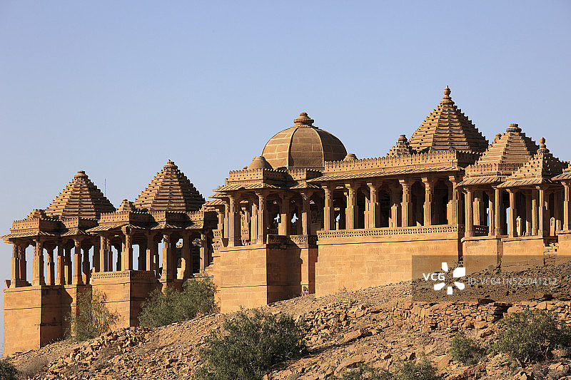 斋沙默尔附近的巴达巴格皇家纪念墓图片素材