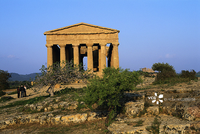 阿格里真托的协和神庙图片素材