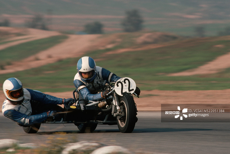 摩托车边三轮比赛图片素材