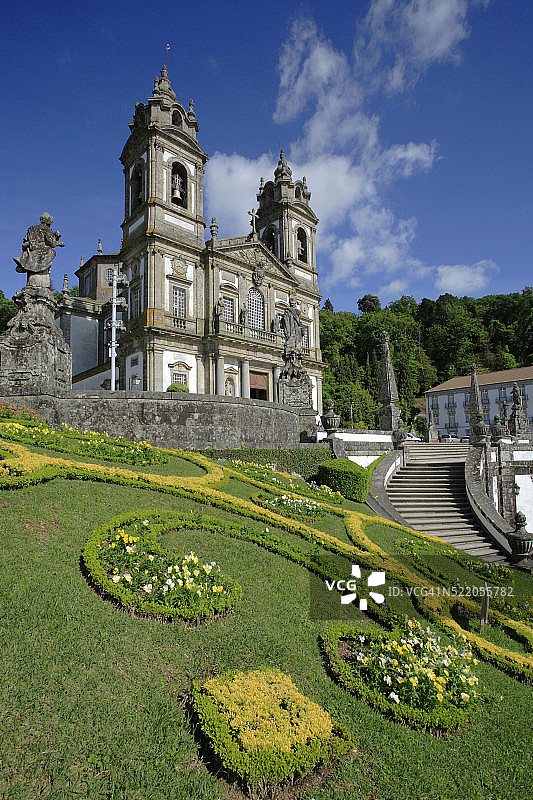 葡萄牙的蒙特山耶稣圣殿图片素材