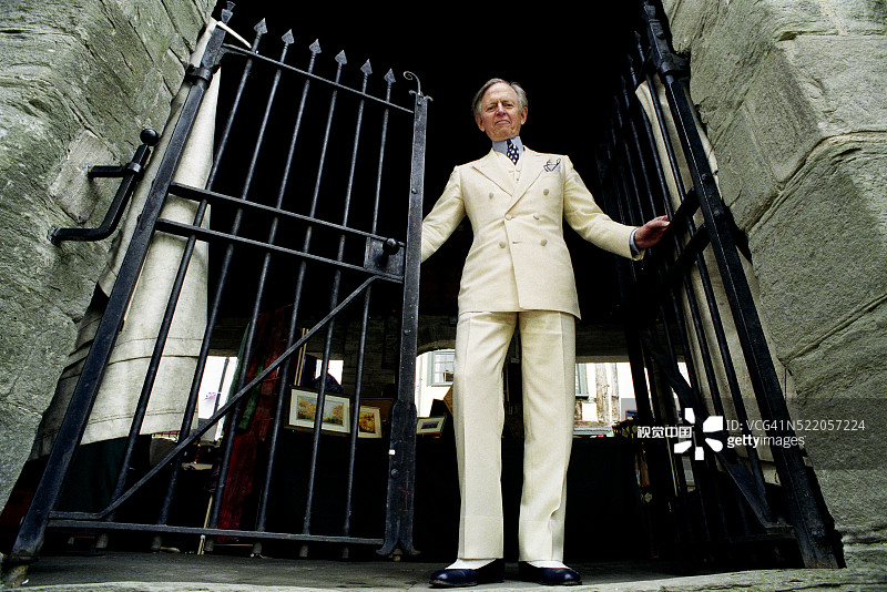 作家汤姆·沃尔夫图片素材