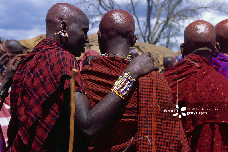 肯尼亚马赛族奥恩格谢尔仪式图片素材