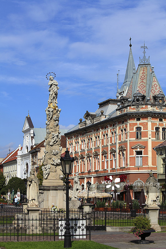 斯洛伐克科希策主广场图片素材