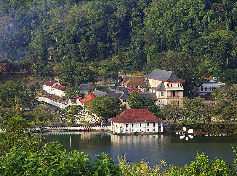 斯里兰卡康提佛牙寺图片素材