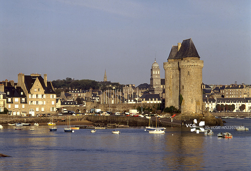 法国布列塔尼圣马洛圣塞尔旺图片素材