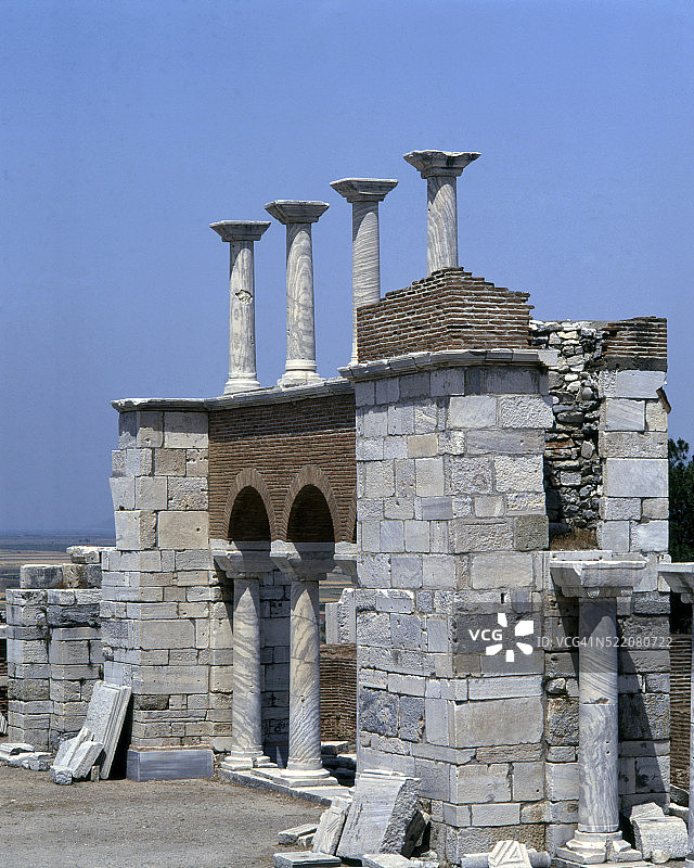 土耳其塞尔丘克圣约翰大教堂图片素材