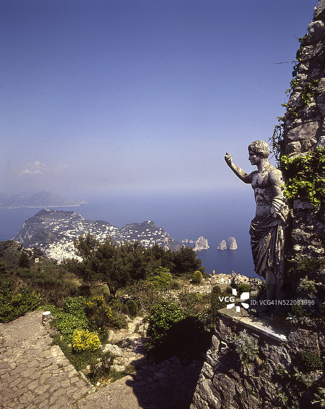 意大利坎帕尼亚卡普里图片素材