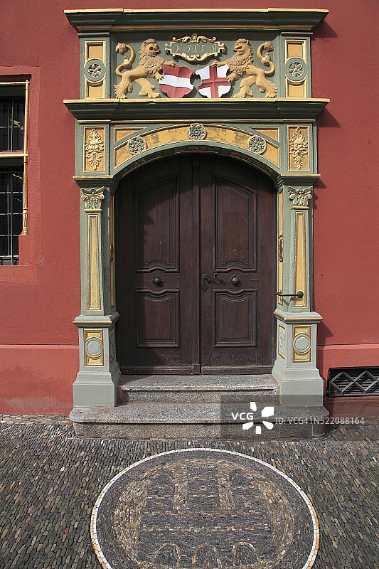 德国巴登-符腾堡州弗莱堡：老市政厅图片素材