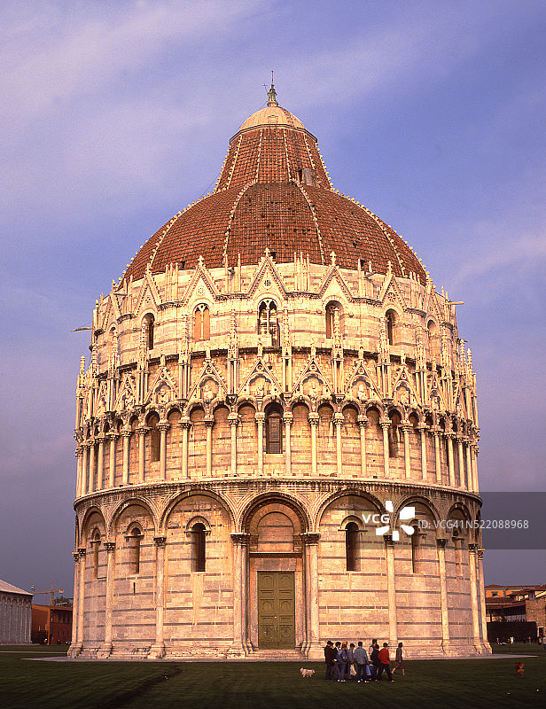 比萨洗礼堂图片素材