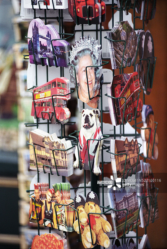 在英国出售的明信片图片素材