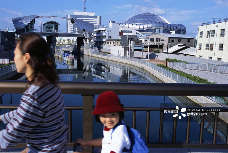 大阪巨蛋城市风光图片素材