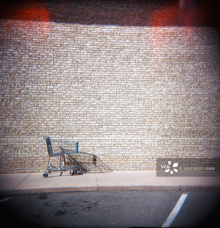 购物车和墙面图片素材