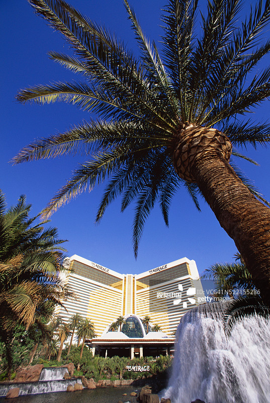 海市蜃楼酒店和赌场风光图片素材