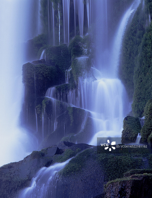 伊瓜苏国家公园的瀑布图片素材