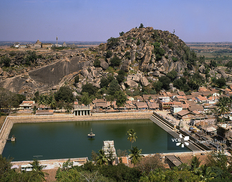 什拉瓦纳贝拉戈拉的神圣湖泊图片素材