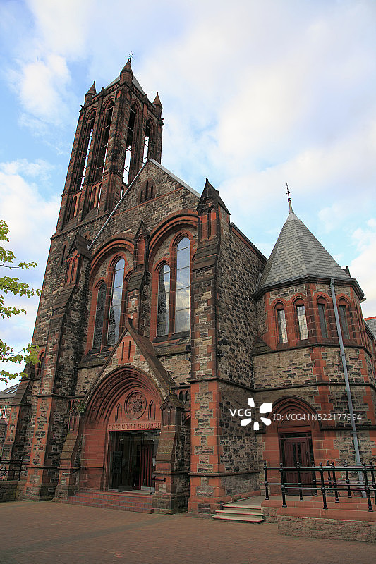 北爱尔兰贝尔法斯特新月教堂图片素材