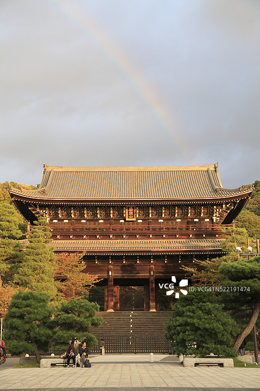 日本，京都，知恩院图片素材