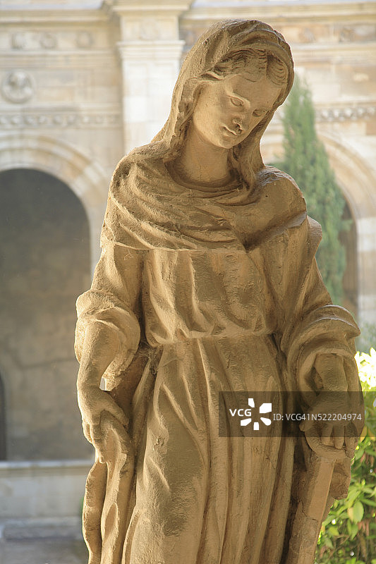 圣马科斯修道院雕像图片素材