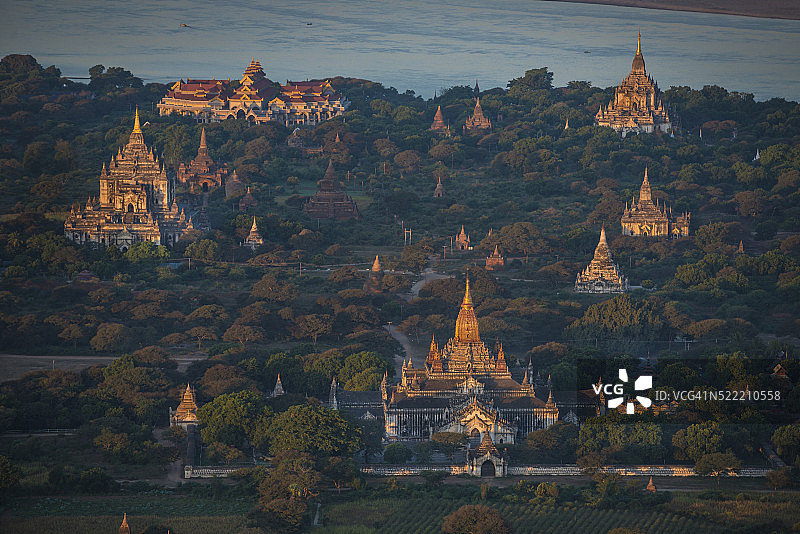 蒲甘概览图片素材