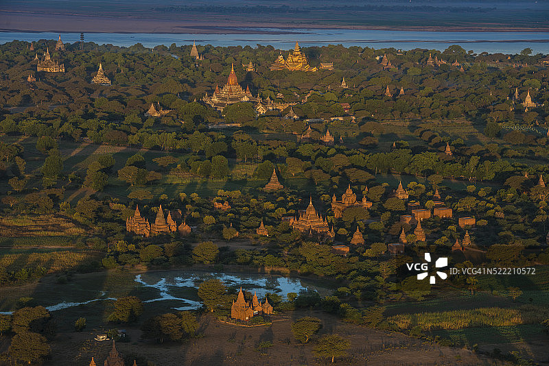 蒲甘概览图片素材