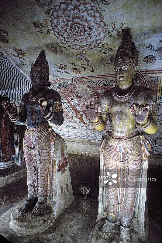 斯里兰卡丹布勒石窟寺图片素材
