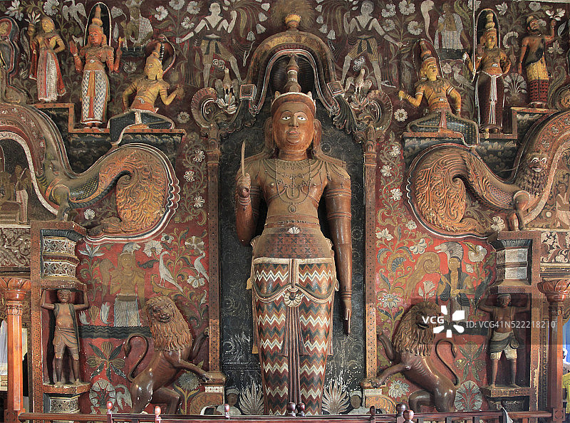 科伦坡凯拉尼亚拉贾摩诃毗诃罗佛教寺庙图片素材