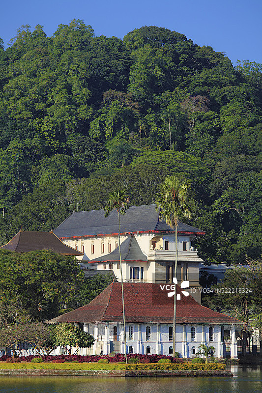 斯里兰卡康提佛牙寺图片素材