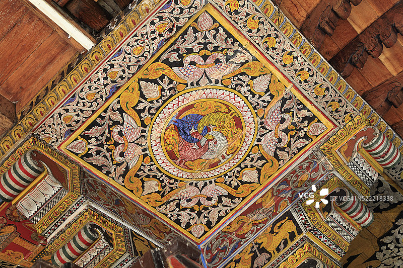 斯里兰卡康提佛牙寺图片素材