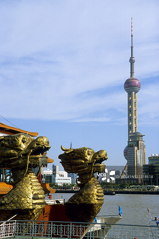 东方明珠电视塔图片素材