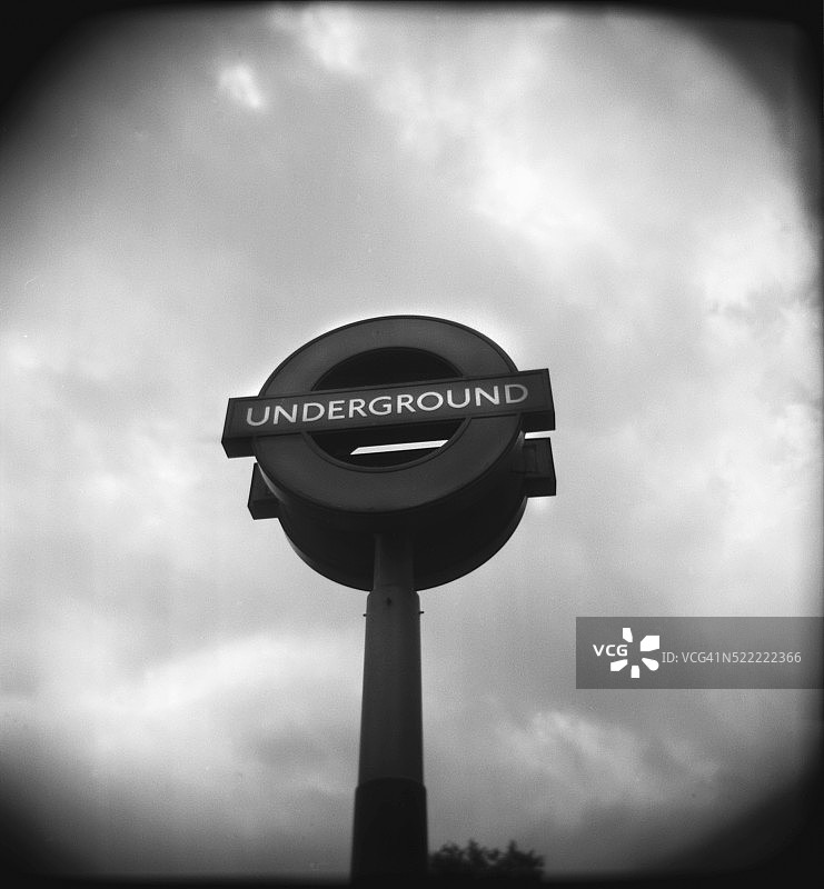 地下标志图片素材