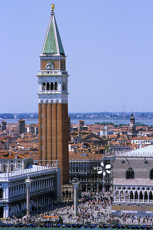 威尼斯钟楼图片素材