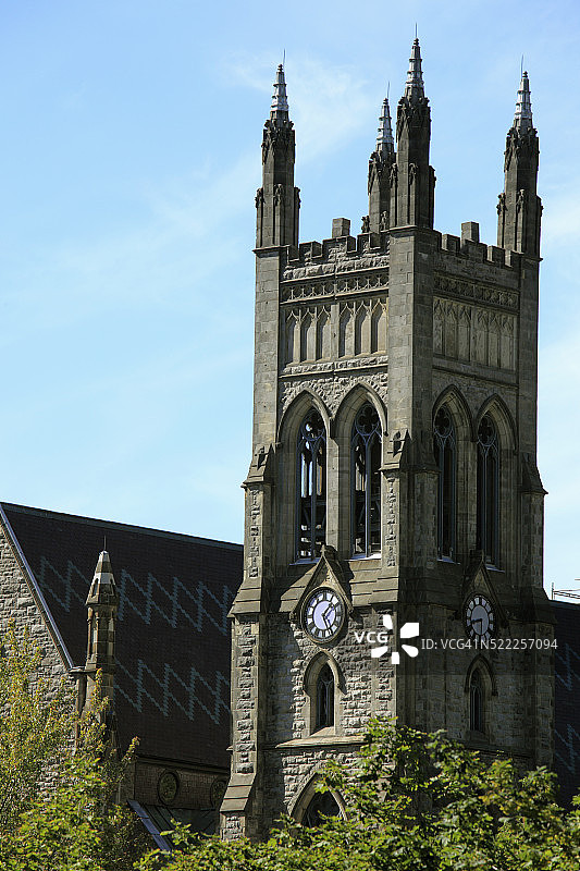 蒙特利尔圣乔治圣公会教堂图片素材