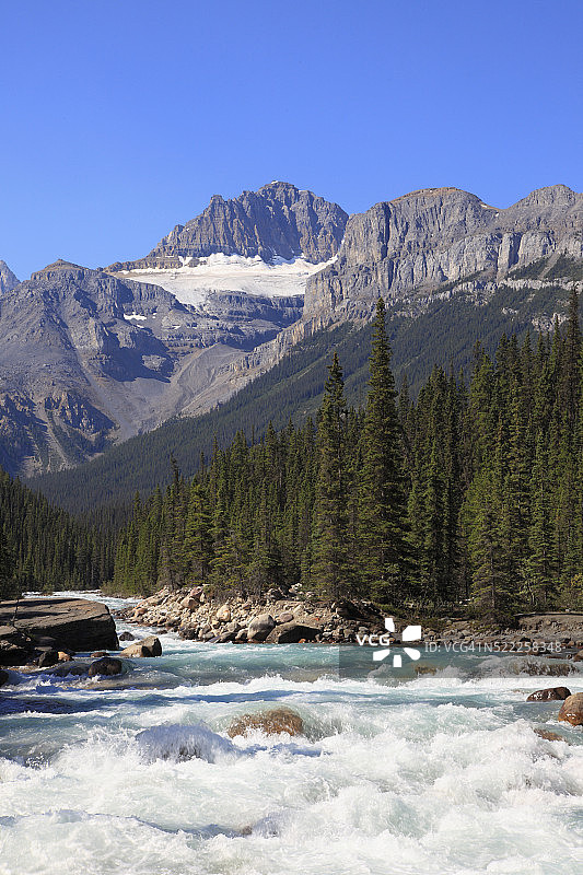 加拿大艾伯塔省班夫国家公园，米斯塔亚峡谷图片素材