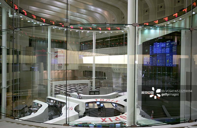 东京证券交易所，日本东京图片素材