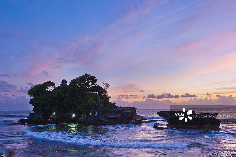 巴厘岛海神庙图片素材