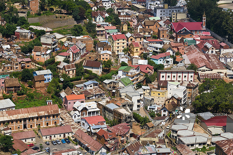 马达加斯加塔那那利佛小镇图片素材