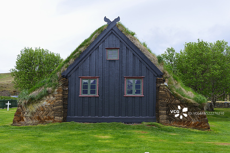 维迪米里的泥炭教堂图片素材