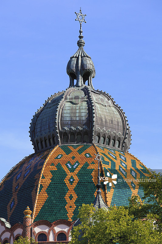 塞尔维亚苏博蒂察犹太教堂图片素材