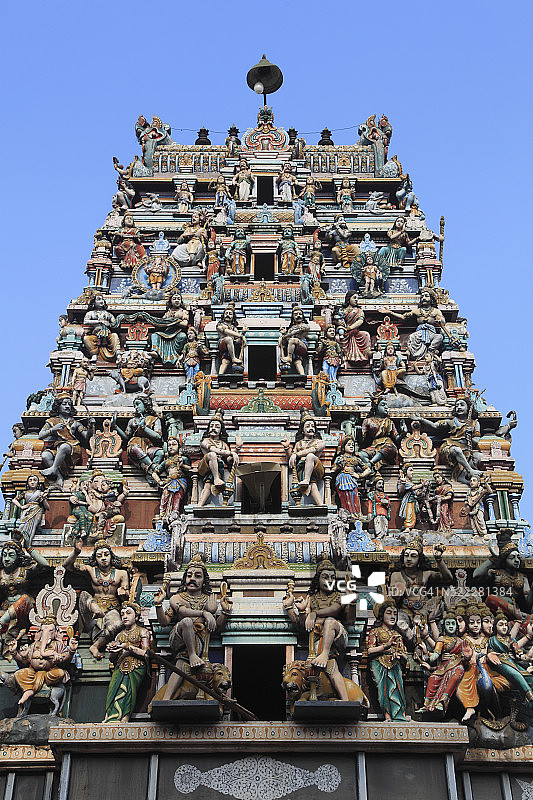 斯里兰卡科伦坡贝塔印度教寺庙图片素材