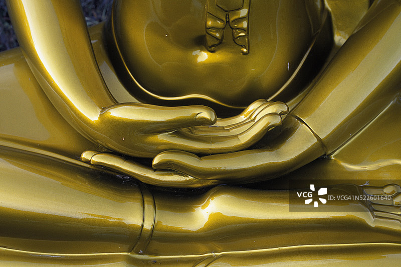 阿拜agiri寺的佛像图片素材