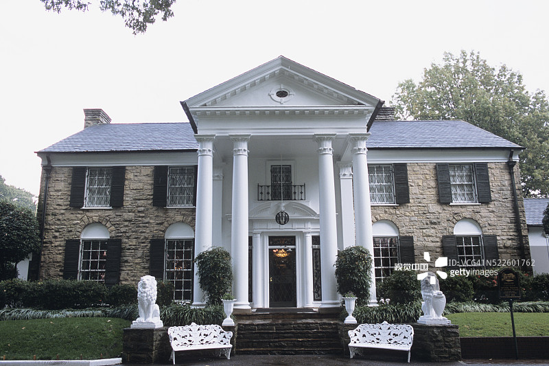 埃尔维斯·普雷斯利的故居图片素材