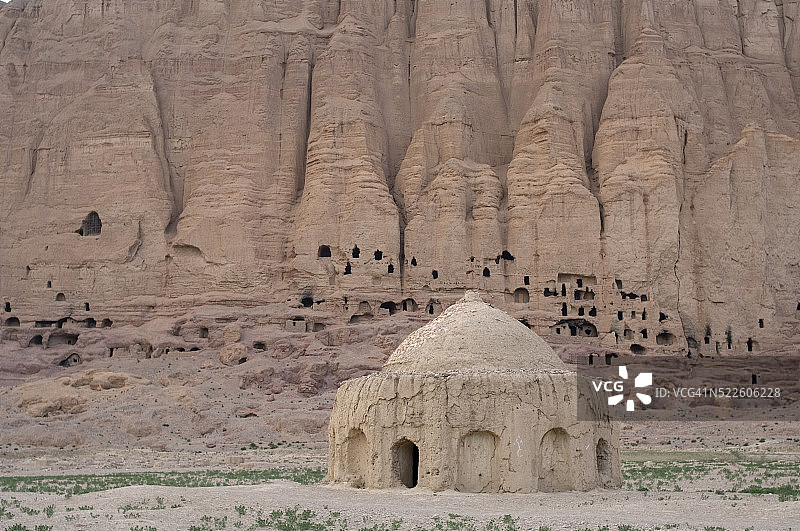巴米扬墓地图片素材