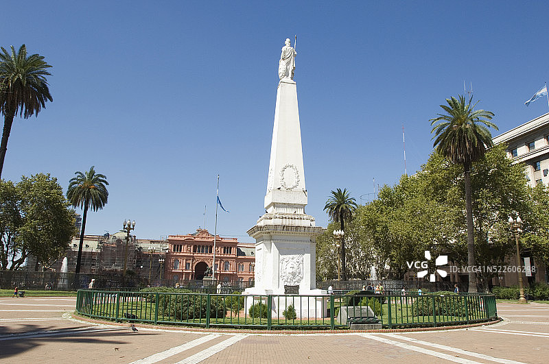 五月广场的五月金字塔图片素材